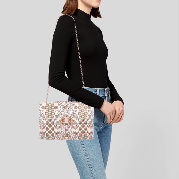 Tory Burch Gemini Link Hicks Garden Shoulder Bag - Picture 5 of 13